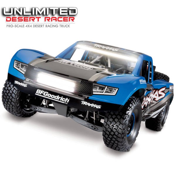 traxxas unlimited desert racer scale