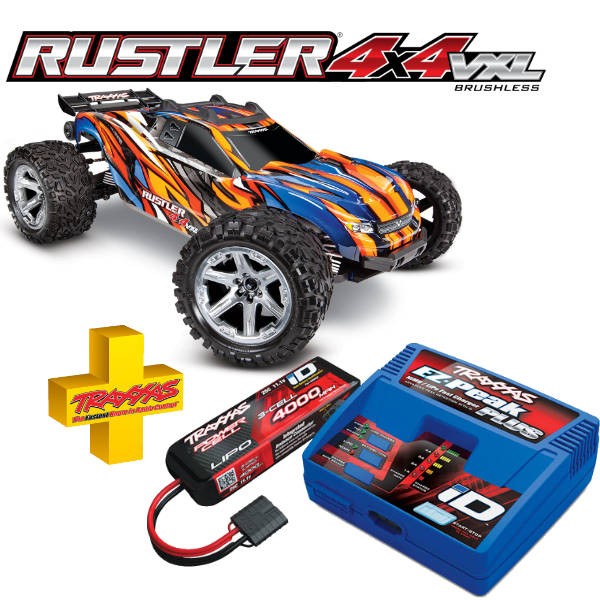 traxxas rustler vxl brushless 4x4