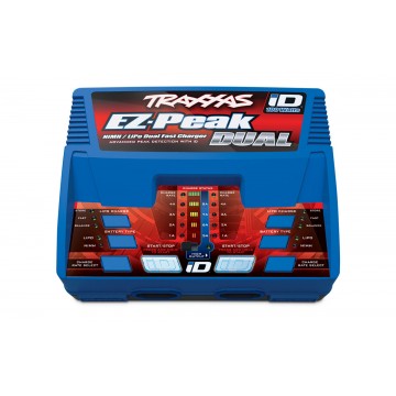 TRAXXAS - CHARGEUR EZ-PEAK DUAL RAPIDE LIPO/NIMH 8A TRX2972G