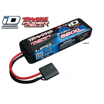 TRAXXAS - LIPO 7,4V 5800MAH 2SC - ID 2843X