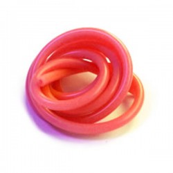 FASTRAX - SUPERFLEX SILICONE TUBING FLOU RED 3 FAST940R