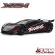 TRAXXAS - XO-1 NOIR SUPERCAR 4x4 1/7 BRUSHLESS WIRELESS +TELEMETRIE - TSM 64077-3