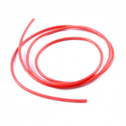 ETRONIX - CABLE SILICONE ROUGE 14 AWG (100CM) ET0672R