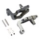 KYOSHO - ETRIERS AVANT ALUMINIUM INFERNO GT (2) - GUN METAL IGW001GM