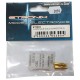 ETRONIX - 4.0MM MALE GOLD CONNECTOR (2) ET0605