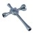 ULTIMATE - 4-IN-1 CROSS WRENCH (7/8/10/17MM) UR8206