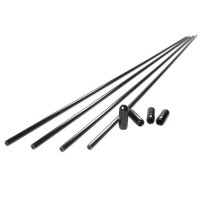 KYOSHO - TUBES D'ANTENNE NOIR (4) 1708