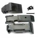 TRAXXAS - SKID PLATE SET, FRONT (2 PIECES, PLASTIC)/ SKID PLATE, REAR (1 PIECE, PLASTIC) 5337