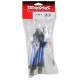 TRAXXAS - AMORTISSEURS GTX ALU ANODISE BLEU ASSEMBLES (SANS RESSORTS) 7761