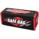 TEAM CORALLY - LIPO SAFE BAG - FOR 2 PCS 2S HARD CASE BATTERY PACKS C-90242