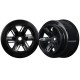 TRAXXAS - X-MAXX WHEEL BLACK (2) 7771