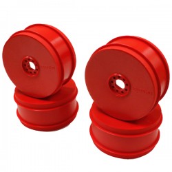 KYOSHO - WHEEL - INFERNO MP9 TKI4 (4) / RED IFH006KR