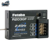 FUTABA - R203GF 3-CHANNEL 2.4GHz S-FHSS RECEIVER