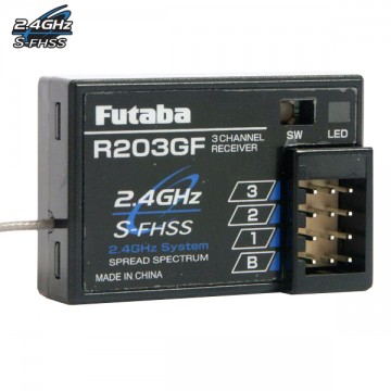 FUTABA - RECEPTEUR R203GF-24GHZ S-FHSS/FHSS 