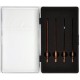  ARROWMAX - POWER TOOL TIP SET 4 PIECES WITH PLASTIC CASE ( METRIC ) AM500901 