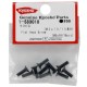 KYOSHO - FLAT HEAD 3X10MM METALLIC SCREWS (10) 1-S33010