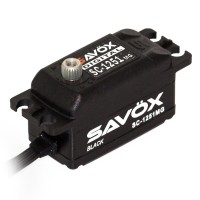 SAVOX - SC-1251MG BLACK EDITION LOW PROFILE DIGITAL "HIGH SPEED" METAL GEAR SERVO SC-1251MG-BL