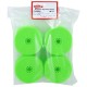 KYOSHO - WHEEL - INFERNO MP9 TKI4 (4) / GREEN IFH006KG