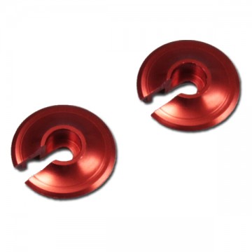 KYOSHO - COUPELLES AMORTISSEURS ALU. (2) 14MM 1:10 ROUGE W5307-07