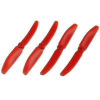 KYOSHO - HELICES DRONE RACER (4) ROUGE DR005R