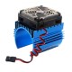 HOBBYWING - C4 MOTOR HEATSINK & FAN COMBO 86080130