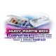 HUDY - PARTS BOX 8 COMPARTMENTS - 178 X 94MM 298014