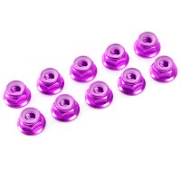 TEAM CORALLY - NYLSTOP EPAULE ALU M3 VIOLET - 10PCS C-31122