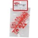 KYOSHO - PIECES PLASTIQUE D'AMORTISSEURS OPTIMA (ROUGE) OT210R