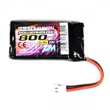 T2M - BATTERY LIPO 3.7V 800MAH 20C T1308001