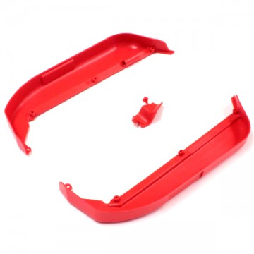 KYOSHO - BAVETTES LATERALES INFERNO MP9 - ROUGE IFF002KR