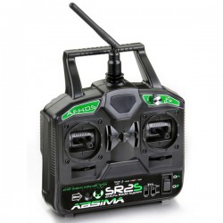 ABSIMA - 2-CHANNEL RADIO "SR2S" 2.4GHZ INCL. RECEIVER "R3FS" 2000021