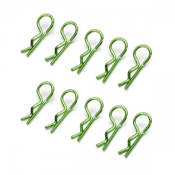 ABSIMA - CLIPS CARROSSERIE PETIT VERT (10 PCS) 2440015