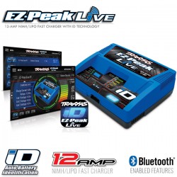 TRAXXAS - EZ-PEAK LIVE CHARGER ID BLUETOOTH 2971G