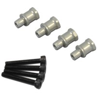 KYOSHO - FIXATION FILETEES AMORTISSEUR (4) ALLEGEES MP9 IF346-04LB