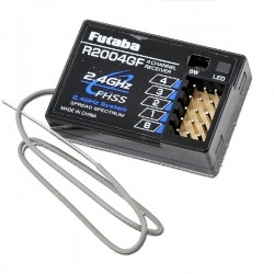 FUTABA - R2004GF 4-CHANNEL 2.4GHZ FHSS RECEIVER