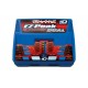 TRAXXAS - BATTERY/CHARGER COMPLETER PACK (INCLUDES 2972 DUAL ID CHARGER 2869X 7600MAH 7.4V 2-CELL 25C LIPO BATTERY (2) 2991G