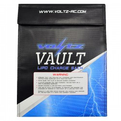 VOLTZ - CHARGE VAULT LIPO SACK/BAG LARGE 23CM X 30CM VZ1000