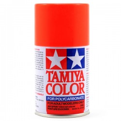 TAMIYA - PS-20 FLUORESCENT RED LEXAN SPRAY PAINT 86020