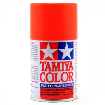 TAMIYA - PS-20 FLUORESCENT RED LEXAN SPRAY PAINT 86020