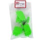 KYOSHO - BOITIER RECEPTEUR ET BATTERIE INFERNO MP9 - FLUO VERT IFF001KG