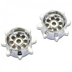 KYOSHO - SPROCKET EP BLIZZARD (2) - SILVER BL8MS