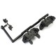 KYOSHO - CELLULE ARRIERE RB6.6 (MID) CARBON COMPOSITE UMW736 