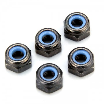 KYOSHO - NYLON LOCK NUTS M3 x3.3 (5) 1-N3033N 