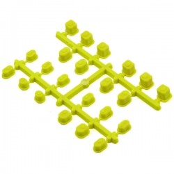 KYOSHO - SUSPENSION BUSH SET - MP9 / FLUO YELLOW IF442KY