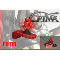 6MIK - OPTIMA REAR RED FLEXIBLE BODYSHELL SUPPORT PO11R