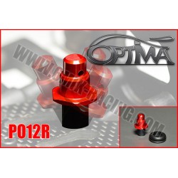 6MIK - SUPPORT CARROSSERIE AVANT OPTIMA SUR SILENT BLOC ROUGE PO12R