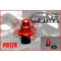 6MIK - SUPPORT CARROSSERIE AVANT OPTIMA SUR SILENT BLOC ROUGE PO12R