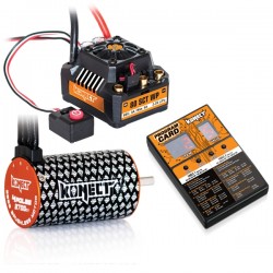 KONECT - COMBO BRUSHLESS 80AMP SCT WP + MOTOR 4P 3660SL 3700KV + PROG