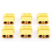 TEAM ORION - XT90 CONNECTORS - FEMALE (6) ORI40043