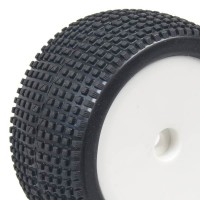 HOBBYTECH - 1/10 REAR BUGGY TYRES SET SQUARE HT-430